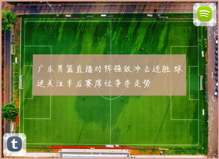 广东男篮直播对阵强敌冲击连胜 球迷关注季后赛席位争夺走势